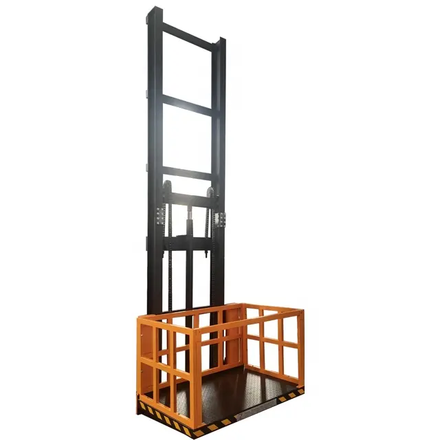 China top hydraulic cargo Lift up Electric manual button electric Goods lift tables for warehouse