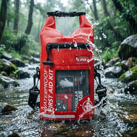 Sac étanche, sac à dos étanche pour la randonnée 2L-10L IPX6, trousse de premiers secours flottante, sac de sauvetage d'urgence en PVC 500D, kayak marin, aventure