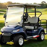 A827.2 Kendaraan Golf Listrik 2-Kursi, Buggy yang Dioptimalkan untuk Penggunaan Klub, Hemat Anggaran Pengadaan untuk Tempat Golf