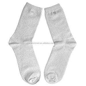 Konmed CE 510(k) Certified Konmed Fisioterapia reabilitação vestuário condutora prata fibra <span class=keywords><strong>TENS</strong></span> meias para fisioterapia do pé - Product Image 3