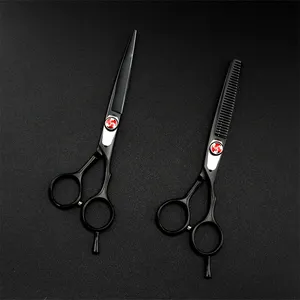 New Good Quality Thinning Shears Straight Hair Cutting Scissors Baber Kit
