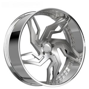 Nouvelles jantes chromées personnalisées de 16 à 28 pouces, tout-terrain, en alliage d'aluminium forgé, concaves, finition brossée, avec enjoliveurs AF, pour Mercedes Classe G, Jeep - Product Image 1