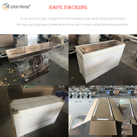 Offre Spéciale noir écrasé diamant miroir Console Table moderne de luxe décor à la maison pour salon et hôtel pour entrée de couloir
