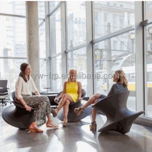 เก้าอี้นั่งคุกเข่าแบบโยกได้ รุ่นโมเดิร์น ทำจากไฟเบอร์กลาส สำหรับใช้พักผ่อนในห้องนั่งเล่นโรงแรมและกลางแจ้ง - Product Image 5