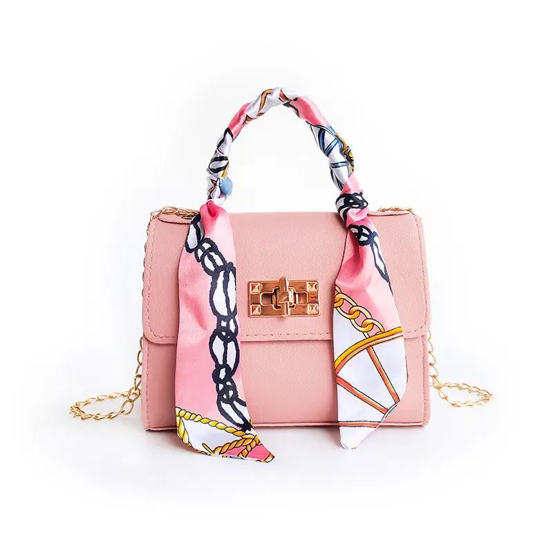 2024 New women's bag Women mini small square pack shoulder bag silk scarf messenger crossbody bag handbags