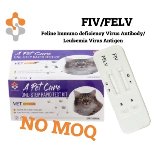 ชุดตรวจวินิจฉัยโรคสัตว์เลี้ยงแบบมัลติฟังก์ชั่น <span class=keywords><strong>FIP</strong></span> CAT Test สำหรับ<span class=keywords><strong>แมว</strong></span>และสุนัข พร้อมเครื่องให้ยา ตรวจหาโรค Fpv+Fipv และ Giardia ด้วยชุดตรวจแบบเร็ว อุปกรณ์วินิจฉัยทางสัตวแพทย์ - Product Image 1