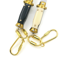 En stock – Couteau pliant de poche Mini Godfather 3.9, mini couteaux de voyage avec poignée mignonne, porte-clés, prix de gros Italie, OEM