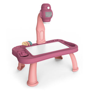 โต๊ะวาดภาพสำหรับเด็กแบบขายส่ง ของเล่น DIY ของเล่นเสริมพัฒนาการ โต๊ะวาดภาพพลาสติก โต๊ะวาดภาพโปรเจคเตอร์เรืองแสงสำหรับเด็ก - Product Image 3