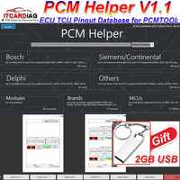 PCM Helper ECU TCU Pinouts for PCM TOOL Pinout Software Database for PCM Flash User PCM Helper Software on for Bench Boot