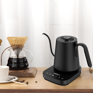Hervidor eléctrico inalámbrico de cuello de cisne de 800ml, Control de temperatura de vertido inteligente Digital de acero inoxidable para Hotel, uso doméstico, café - Product Image 1