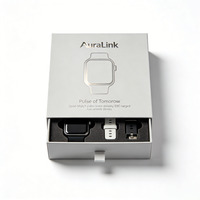 Emballage de montre en carton ondulé, boîte robuste avec insert, pour ranger la montre connectée et le chargeur, idéal pour le transport