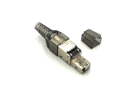 STP Cat6/Cat6A/Cat7 180 °   Conector Modular RJ45 sin Herramientas para Cable