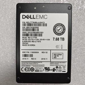 7.68T SAS SSD PM1643 005053160 118000634 12Gbps MZILT7T6HMLA-00AC3 ที่เก็บข้อมูลความจุสูง พื้นที่จัดเก็บข้อมูล 7.68TB สำหรับการจัดเก็บข้อมูลขนาดใหญ่ - Product Image 5