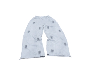 Pantalon de survêtement personnalisé pour homme, imprimé, taille élastique, coupe ample, style décontracté, en coton léger, avec cordon de serrage, effet vieilli, pour l'été - Product Image 2
