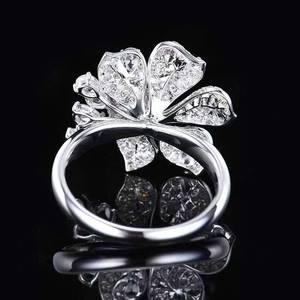Unheated Ruby <b>Ring</b> 1.02ct Natural Gemstone 18K Solid Gold Set 79 <b>Diamonds</b> 11 White Sapphires Luxury Women Engagement Jewelry - Product Image 4