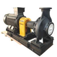 Pompa Air Horizontal Listrik 400m3/jam dari Produsen, Pompa Sentrifugal Besi dengan Hisap Ujung untuk Penggunaan Booster Kebakaran