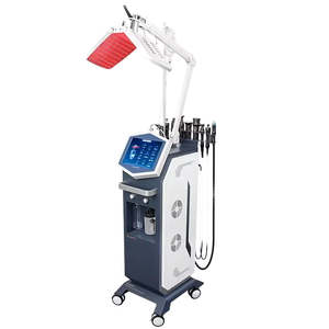 Equipo Facial de Oxígeno con Nanotecnología de Alta Presión, Hidrodermoabrasión, Tratamiento para el Acné, Hidratante, Pantalla Táctil de Acero Inoxidable para la Piel - Product Image 1