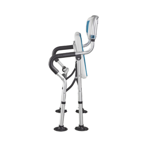 モダンなデザインの調節可能なバスシャワーチェアシート高齢者と障害者用折りたたみ式バスルーム家具 - Product Image 6