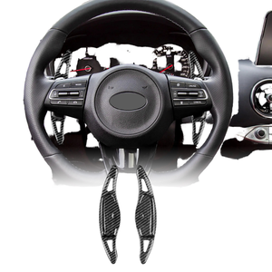 Kia Stinger Hatchback van CK K8 GT S GTS GT2 GT + 2018-2023 ABS xe chỉ đạo bánh xe mái chèo mở rộng Shifter TRIM - Product Image 1