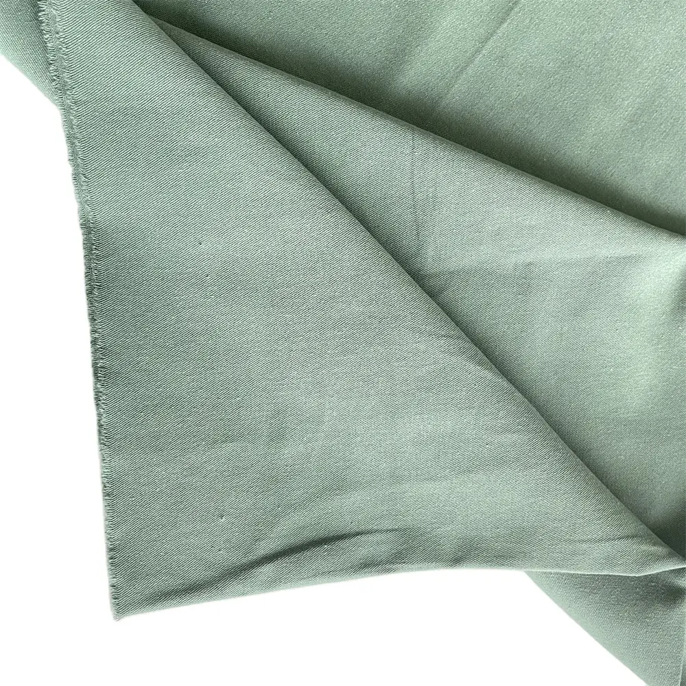 Tissu en coton spandex pour pantalon, nouvelle collection, confortable, en sergé, de couleur pure