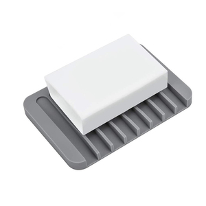 Silikon-Seifen halter Trinkbares Wasser-und Dünger-Seifen kissen zur Aufbewahrung von Seife im Waschbecken - Product Image 1