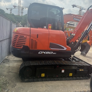 Excavadora Usada Doosan DX60-9C de Corea con Brazo Reforzado y Bajo Consumo de Combustible en Venta - Product Image 3