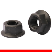 Écrous de blocage hexagonaux tout métal ASME B18.16.6 ISO7044 DIN6927 ASTM A36 M8 à M30 noirs pour machines, écrous à couple prédominant