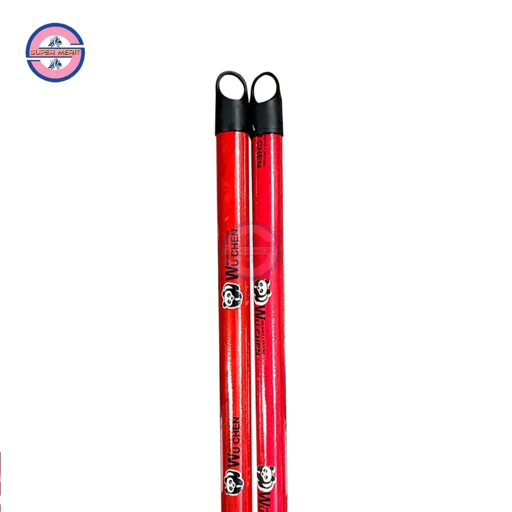 best price PVC coated 2.2cm diameter thick wooden broom stick with high quality