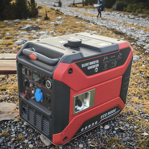 Hot bán 5KW 6500W 8KW biến tần xăng máy phát điện im lặng xách tay 230V cho các hoạt động ngoài trời xăng máy phát điện - Product Image 4