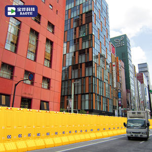 בaoye מכירה חמה כתום hdpe בנייה אתר מחסום קהל בקרת מחסומים - Product Image 5