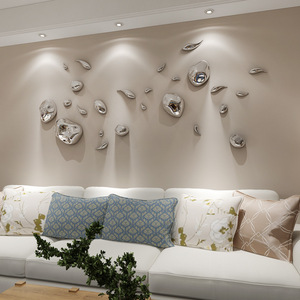 Sculpture murale moderne en résine, peinte à <span class=keywords><strong>la</strong></span> main, abstraite, personnage de dessin animé et de <span class=keywords><strong>film</strong></span>, décoration murale pour studio, fond créatif - Product Image 1