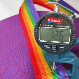 Cổ Cầu Vồng Đa-Màu Sọc <span class=keywords><strong>PP</strong></span> Vải Cho Vật Nuôi Dây Đeo Hành Lý Thắt Lưng Túi Sọc <span class=keywords><strong>PP</strong></span> Vải Băng Cho Vườn Vành Đai Ghế Túi - Product Image 4