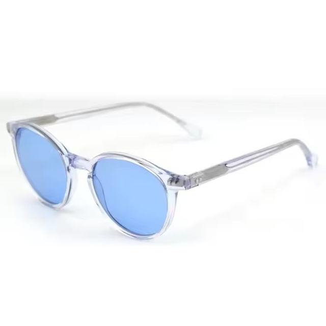 High Quality Transparent Polarized Acetate Classic Full Rim Durable Fashion Sunglasses Women's Frames Designer Luxury Outdoor