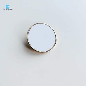 <span class=keywords><strong>Tarjeta</strong></span> NFC Redonda <span class=keywords><strong>de</strong></span> Metal, Etiqueta NFC en Blanco Anti-Metal RFID para Identificación <span class=keywords><strong>de</strong></span> Empleados, Tarjetas <span class=keywords><strong>de</strong></span> Visita, Regalos y Recuerdos - Product Image 1