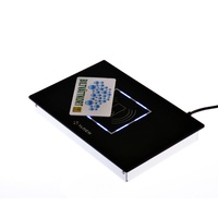 Duplicador de Tarjetas de Largo Alcance, Clonador, Copiador, Dispensador de Etiquetas, Lector USB de Escritorio, Grabador UHF, Lector RFID 860-960mhz ABS
