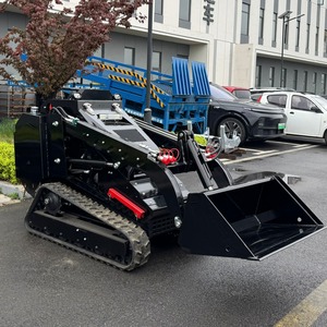 Chinese Manufacturer Hydraulic Trencher Skid Steer <b>Tracked</b> Skid Steer - Product Image 2