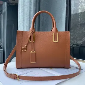 Leather Lady Bag Luxury Fashion Cowhide Handbags Crossbody 1 Shoulder Slant Tote Bags