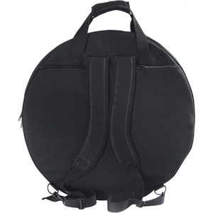 Muestra gratuita: Bolsa de tela negra impermeable de lujo para almacenamiento de platillos, con logotipo personalizado, tamaño adaptable, para accesorios de batería de jazz. - Product Image 5
