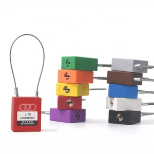 Oem 175 mét thép không gỉ an toàn Vòng lặp cáp ổ khóa keyed như nhau laser màu đỏ mã hóa Loto ổ khóa - Product Image 1