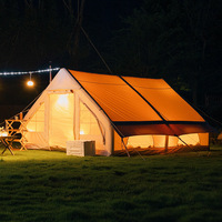 Vente directe usine – Tente gonflable de camping extérieure portable, grande capacité, imperméable, résistante aux UV, quatre saisons, montage rapide