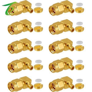 SMA nam và nữ nối rg405 sf086 bán linh hoạt Cáp doanh, SMA hàn nối với mạ vàng - Product Image 4