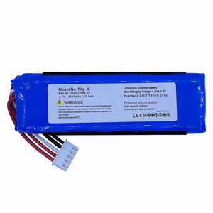 แบตเตอรี่ทดแทน ใช้งานได้ยาวนาน ทรงพลัง 3.7V 3000mAh รุ่น GSP87269301 GSP872693 01 สำหรับลำโพงบลูทูธ <span class=keywords><strong>JBL</strong></span> Flip 4 - Product Image 2