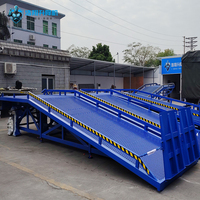 Rampe de chargement en acier au carbone HaoXiang, niveleur de conteneur, plateforme élévatrice pour camion, levage hydraulique pour chariot élévateur, hauteur de levage 0,2 m