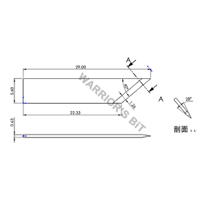 Lưỡi cắt cacbua vonfram độ chính xác cao, hỗ trợ ODM tùy chỉnh cho máy cắt ZUND - Product Image 5