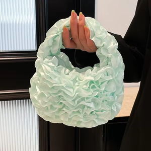 For Fashion New Casual Strapless Zipper Closure 1-1.9L Capacity Polyester Mini Women Multi Colors Small Handbag - Product Image 4