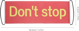 Bannière enroulable automatique personnalisée avec logo, panneau de cheering, accessoire de fête, décoration portable pour mariages, concerts et événements - Product Image 3