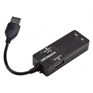 Détecteur universel de tension de courant USB à double affichage couleur rouge + bleu Offres Spéciales - Product Image 3