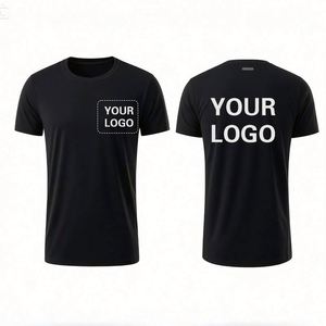 Quick Dry Polyester <b>T</b> Shirt Custom Logo Design Personalized Print Moisture Wicking Comfortable Casual Sports Uniforms - Product Image 1