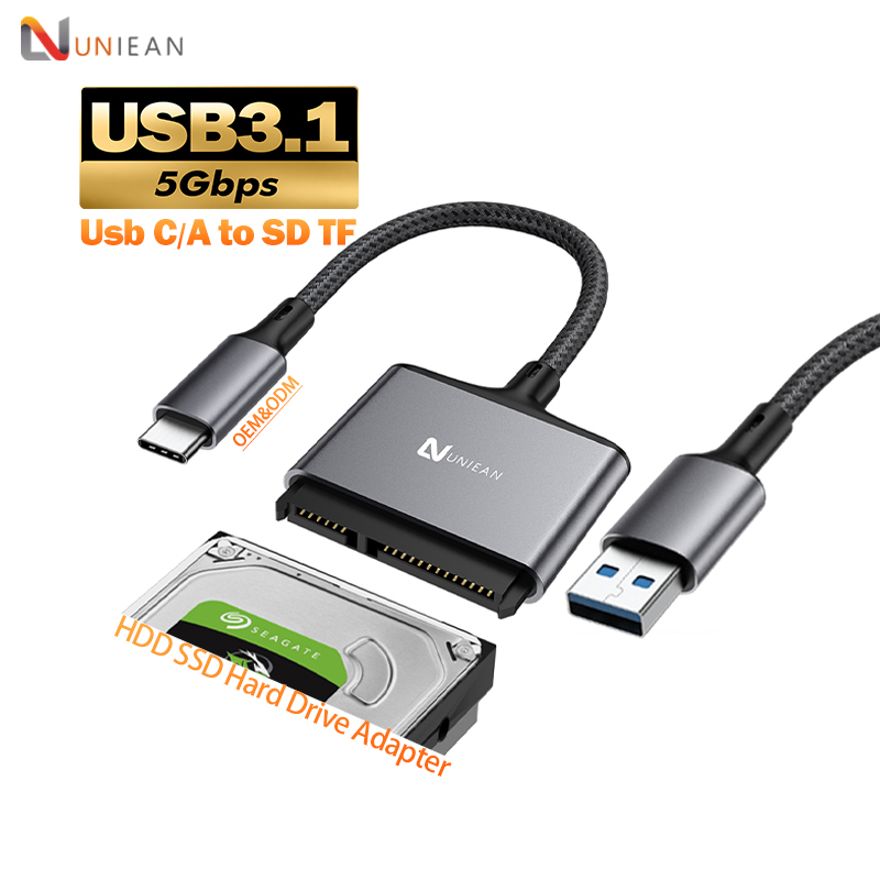 External Hard Drive Card Reader All in Docking Station