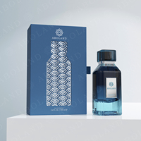 Boîte à parfum personnalisée avec logo, papier doré, emballage de luxe pour parfum, boîte cadeau carrée avec tiroir